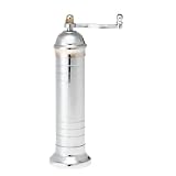 Pepper Mill Imports, Atlas 8 Chrome Plated Brass Salt Mill by 