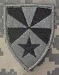 7th Army Support Command ACU Patch Foliage Green