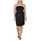 Limited Edition Plus Woven Strapless Dress - Black