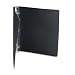 ACCO AccoHide Round Ring Binder, 8.5 x 11 Inches, 1 Inch Capacity, Semi-Rigid Cover, Black (A7039711A)