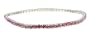 Anklet - A15 - Swarovski (tm) Crystal - Stretch ~ Rose (Pink)