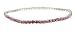 Anklet - A15 - Swarovski (tm) Crystal - Stretch ~ Rose (Pink)