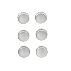 Zeller 11203 Magnet-Set 6-teilig, � 2.7 cm, edelstahl