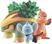  : Grotle, Buizel, Shinx - Pokemon Diamond & Pearl Multi-Pack Mini-Figures Series 3 (with Surprise Sticker)
