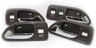 Motorking 72165SV4A02ZC 94-97 Honda Accord Brown Replacement Set 4 Inside Door Handles 94 95 96 97