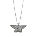 Limited Edition Marvel Comics Captain America "A" Wing 3-D silver Necklace Pendant