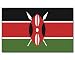 Kenia  Flagge Fahne 90 * 150 cm
