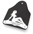 Electra Streamride Girl Mudflap Black Chrome
