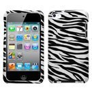 Snap-On Protector Hard Case for iPod Touch 4th Generation / 4th Gen - Zebra Print