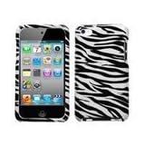 Snap-On Protector Hard Case for iPod Touch 4th Generation / 4th Gen - Zebra Print