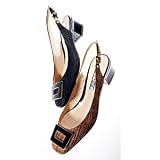 ANNE KLEIN NEW YORK 'ARABEL' LINEN FLATS at Barrie Pace