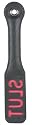 Sportsheets 12" Leather Impression Paddle, Slut