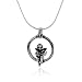 Chuvora Sterling Silver Boy Angel Playing Guitar Pendant Necklace 18'' Chuvora Sterling Silver Boy Angel Playing Guitar Pendant Necklace 18''