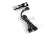 Phobya Y-Kabel 4Pin auf 3x 4Pin Molex Einzel Sleeving 40cm - Sch