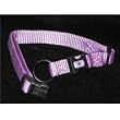 Hamilton "Fits All" 5/8" Adjustable Nylon Dog Collar, Lavender, Small (12-18 in)