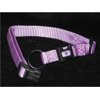 Hamilton "Fits All" 5/8" Adjustable Nylon Dog Collar, Lavender, Small (12-18 in)