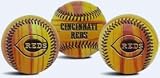 Cincinnati Reds Wood Grain Baseball