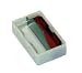 Micro Switch AML51-G50WR Retangular Actuator with Split Screen White/Red Projected Color With White Cap for Retangular 2 Lamp AML Switches and Indicators
