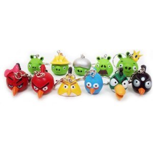 Angry Birds　アングリーバード　ALLキャラクター　キーチェーン 12ピース Set