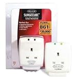 BELKIN F9H100VUKCW - SurgeCube Single Outlet Surge Suppressor