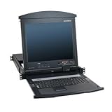 19 INCH LCD RACK CONSOLE DUAL RAIL/105KEY/TOUCHPAD/DUAL CONSOLE