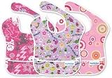 Bumkins Finer Baby Products S3-G6 SuperBib 3-Pk Girl Assortment