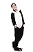 Très Chic Mailanda Animal Pajamas for Women Men Adult Onesie Unisex Sleepwear Halloween Cosplay Costume Panda