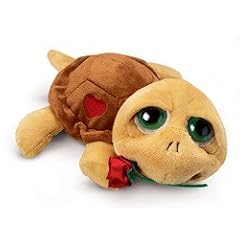 Li'l Peepers Schildkr�te Shelly Love-Edition mit Rose, ca. 32 cm