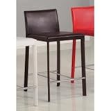 Ice Cube Chocolate 24 Barstool (Set of 2) by Coaster Furniture