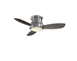 Minka-Aire F518-BN 44-inch Concept II Flush Mount Ceiling Fan Brushed Nickel with Silver Blades store