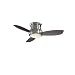 Minka-Aire F518-BN 44-inch Concept II Flush Mount Ceiling Fan, Brushed Nickel with Silver Blades