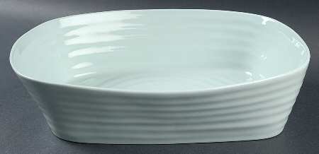 Portmeirion Sophie Conran-Celadon Lasagna, Fine China Dinnerware