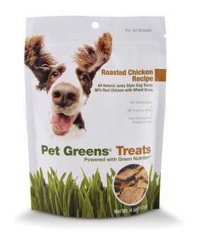 More image Pet Greens Chicken Dog Treats 4oz (Catalog Category: Dog / Dog Treats)