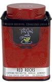 The TeaSpot Red Rocks Caffeine Free South African Rooibos Loose Leaf Herbal Tea with Vanilla & Almond Bits 3.5 oz Tin