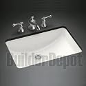 KOHLER K-2214-0 Ladena Undercounter Lavatory, White
