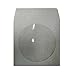 100 Gray / Grey Colored Paper CD / DVD Disc Sleeves With Flap & Window #CDIWWFGY - Perfect for Organizing & Storing CDs and DVD Discs!
