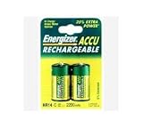 Electronics : Energizer Rechargeable Battery NiMHd Pack of 2 C