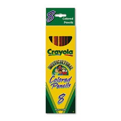 Crayola(r) Multicultural Colored Pencils, Set of 8 Colors