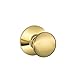 Schlage F10 PLY 605 Plymouth Door Knob, Hall & Closet Passage Lock, Bright Brass