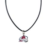 Colorado Avalanche Official Leather Pendant Necklace