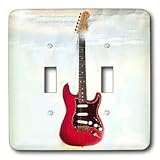 Guitar - Super Strat pictured - Light Switch Covers - double toggle switch