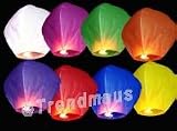 Produkt-Bild: 30 Stk HIMMELSLATERNE SKYBALLON SKYLATERNE gemischt 1