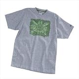 Lonsdale Union Jack Tee Grey/Green Large