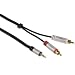 Confronta prezzi Hama  Connecting Cable, 2x RCA Plug - 3.5 mm Jack Plug, stereo, 2 m