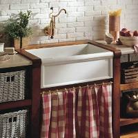 Herbeau 4603 Luberon Fireclay Farm House Sink - 4603