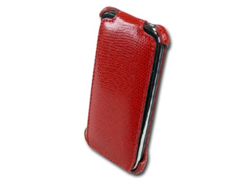 Prestigio Snake Skin Schutzh&uuml;lle f&uuml;r Apple iPod Touch 2G rot Preisvergleich