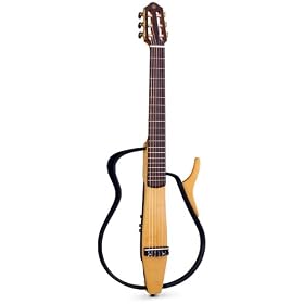 Yamaha SLG100N Silent Nylon String Acoustic-Electric Guitar, Natural