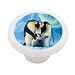 Artic Penguins Decorative High Gloss Ceramic Drawer Knob