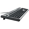 USB Multi Media Slimline Keyb with Microban Prot Against Germs