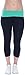 Popular Basics Fold Down Waist Yoga Capri Pants